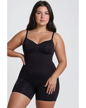Premium Naadloze Extra Stevige Bodysuit Shapewear tot de Bovenbenen