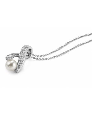 Orphelia Dames 925 Sterling Zilveren Ketting met Hanger - Zilver ZH-4821/1