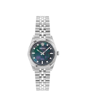 Versace Millenyum Lady Dames Horloge Zilverkleurig VE5K00526