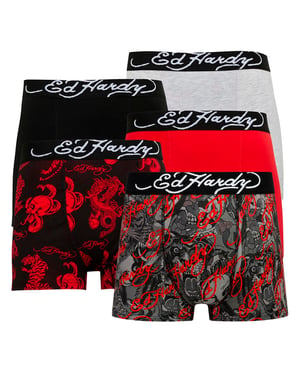 5-Pack Heren Katoenrijke Stretch Athieu Boxers Zachte Ademende Ondergoed