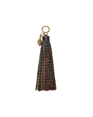 Kurt Geiger London Suede Tassel Crystals Charm Gift Set