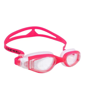 Crowell Kinder/Kinder Koraal zwembril (Wit/Roze)