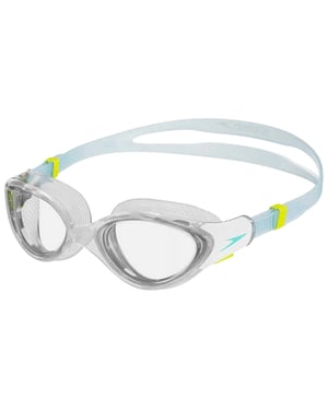 Speedo Dames/Dames Biofuse 2.0 zwembril (Helder/Blauw)