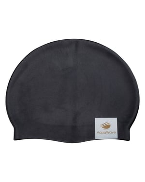 Aquawave Unisex badmuts Prime voor volwassenen (Zwart/Wit)