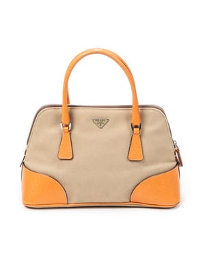 Small Cinghiale Canapa Dome Tote   handtas