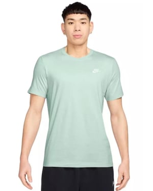 Nike Sportswear Club Mens T Shirt in Mint