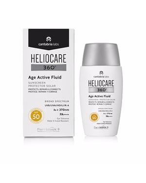 Heliocare 360° Protector Solar Fluido Previene Y Corrige Signos Del Fotoenvejecimiento Spf50 50 ml