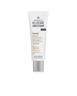 Heliocare 360° Acnimat Zonnebrandcrème Anti-vlek En Matterend Systeem Spf 50+ 50 ml