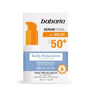 Solär Hyaluronsyra Ansiktsserum Spf50+ 30 ml