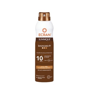 Ecran Sunnique Broncea+ Mist Oil Spf10 250 ml