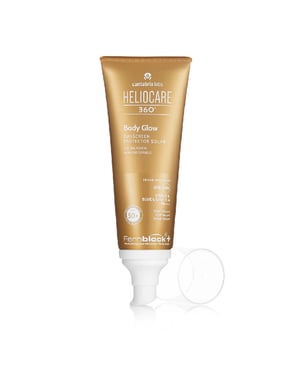 Heliocare 360º Body Glow Solskydd Golden Finish Spf50+ 100 ml