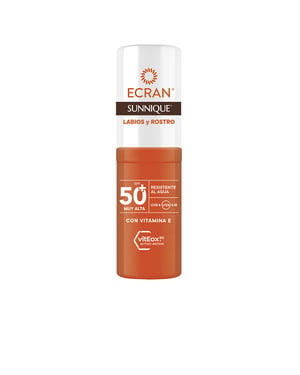 Ecran Sunnique Lip- och Ansiktsstift Spf50+ 8 ml
