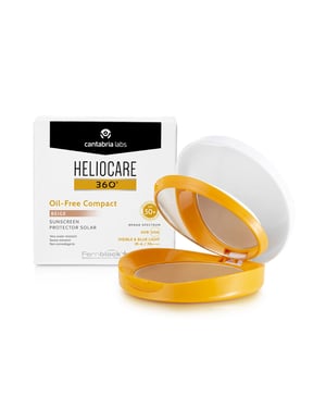 Heliocare 360º Olievrije Compacte Kleur Spf50 #beige 10 gr