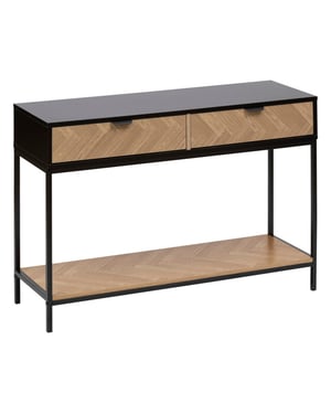 4livingz 4livings bijzettafel chevron 110x35x75cm