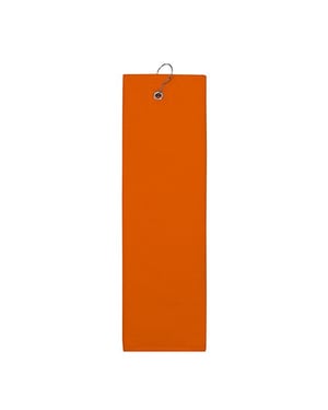 The One Towelling Effen vochtafvoerende golfhanddoek (Oranje)