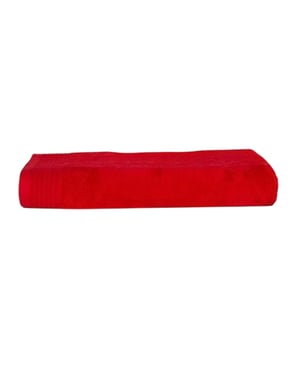 The One Towelling Klassieke Strandhanddoek (Rood)