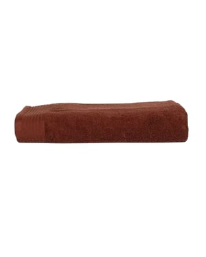 The One Towelling Klassieke Strandhanddoek (Bruin)