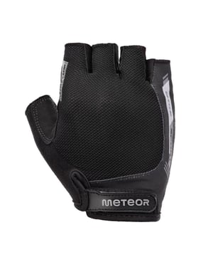 Meteor Unisex MX52 Fietshandschoenen voor volwassenen (Zwart)