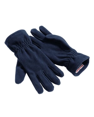 Beechfield Volwassen uniseks Alpine Suprafleece Winterhandschoenen (Franse marine)