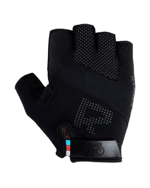 Radvik Heren Blast Logo Vingerloze Handschoenen (Zwart/Oranje)