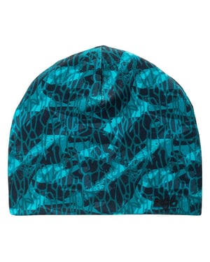 Bejo Kinder/Kids Noian Geometrische muts (ZWART/BLAUW)