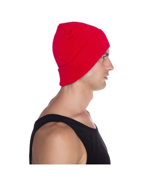 Beechfield Originele gebreide muts van biologisch katoen (Klassiek rood)