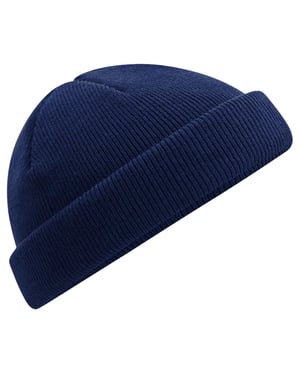 Beechfield Fisherman Mini Gerecycleerde Beanie (Marine Oxford)