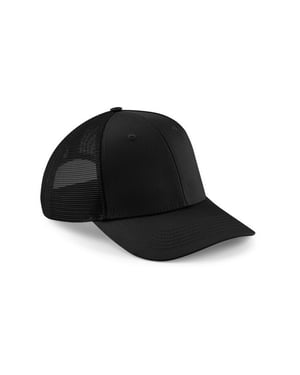 Beechfield Urbanwear Trucker Pet (Zwart)