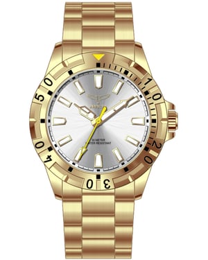 Invicta Specialty 69031 Herrklocka - Kvartsrörelse - Metall med Vit Urskiva - 42 mm