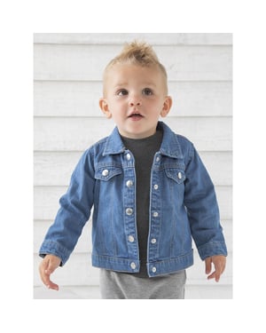 Babybugz Baby spijkerjasje (Denim Blauw)