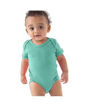 Babybugz Effen babybody (Salie Groen)
