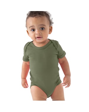 Babybugz Effen babybody (Lichte Olijf)