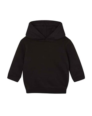 Babybugz Essentiële babyhoodie (Zwart)