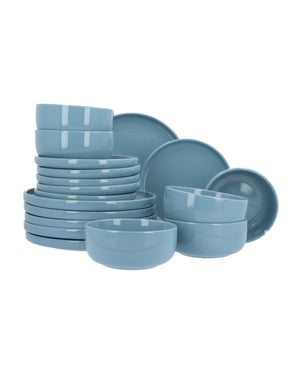 Luzzo 6 persoons servies marie 18 delig keramiek -