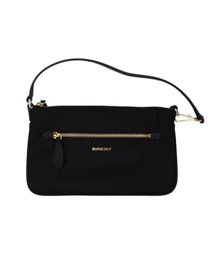 Burberry Pouch Shoulder Bag - Black