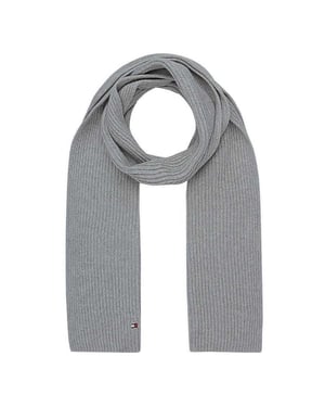 Tommy Hilfiger Gebreide sjaal voor kinderen/Kinderen (Grijs)