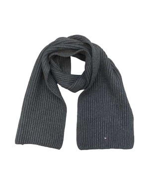 Tommy Hilfiger Mini sjaal met blokjes voor kinderen (Marineblauw)