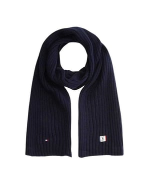 Tommy Hilfiger Gebreide sjaal voor kinderen/Kinderen (Marineblauw)