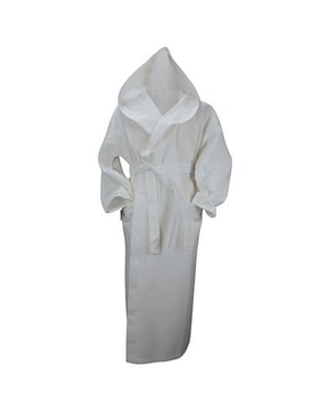 ARTG Dames/Dames Robezz Wafel ochtendjas met capuchon (Wit)