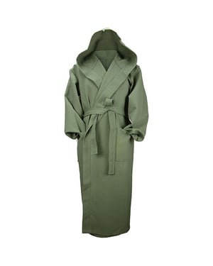 ARTG Dames/Dames Robezz Wafel ochtendjas met capuchon (Leger Groen)