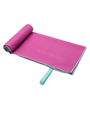 Meteor Effen Handdoek (Violet/Roze)