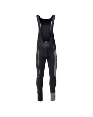 Radvik Heren Union GTS Bib Bib Tights (Zwart/Zilver)