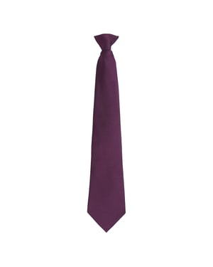 Premier Colours Orginals Fashion Clip-On Stropdas (Paars)