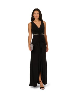 Draped Jersey Gown