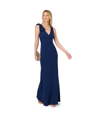 Mermaid Crepe Dress