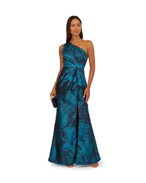 One Shldr Jacq Gown