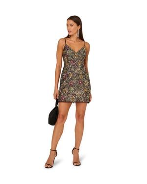 Beaded Short Dress