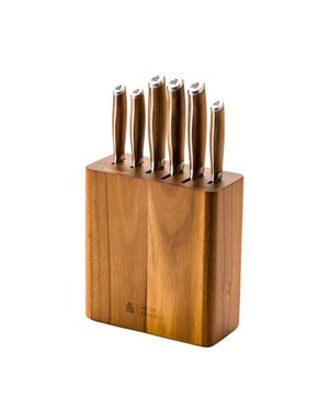 BK Cookware Bk peter goossens maestro keukenmessenblok met 6 messen
