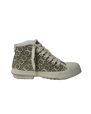 Tory Burch Buddy High-Top Sneakers in Multicolor Canvas