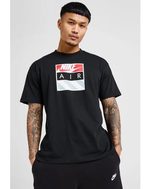 NIKE Mens NSW SW Air Graphic Tee in Black